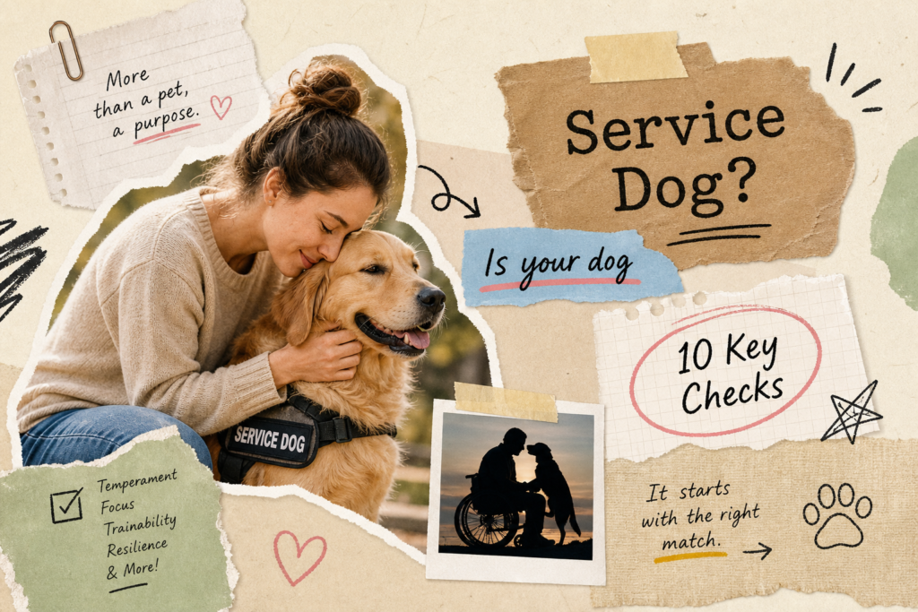 Is Your Dog Cut Out for Service Work? 10 Key Checks