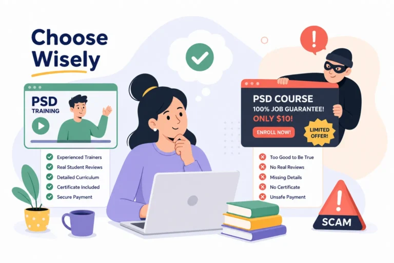 How to Choose Online PSD Training Without Getting Scammed